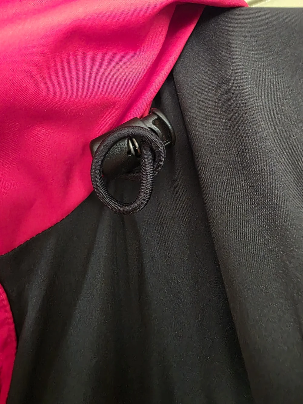 The North Face Men’s Two-Tone Red and Black Waterproof Jacket